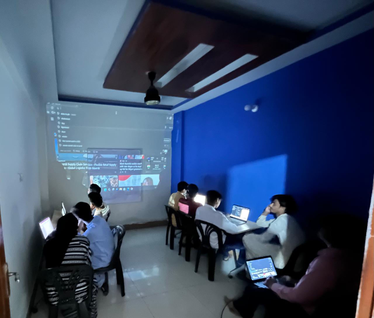 Innovation Lab with Computers